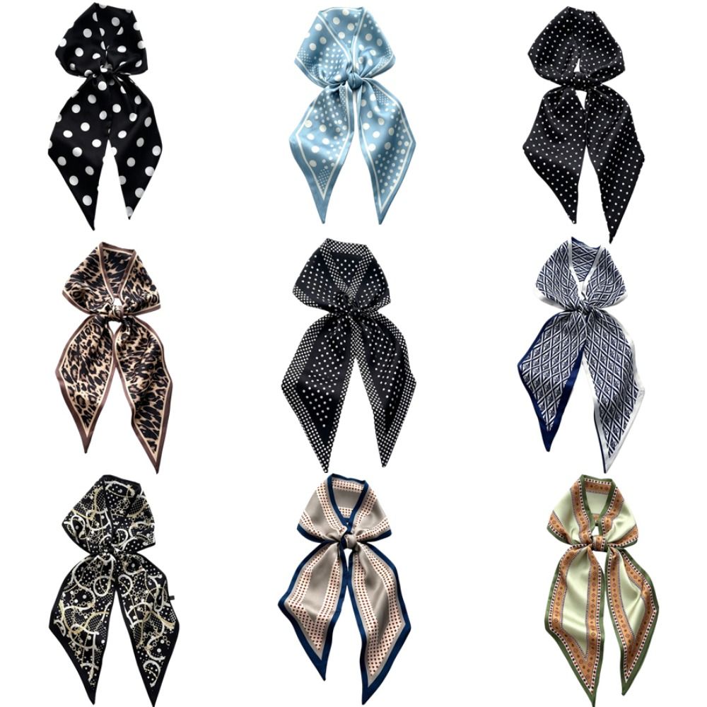 Luxury Bags For Summer - Luxury Polka Dot Print Women Scarf