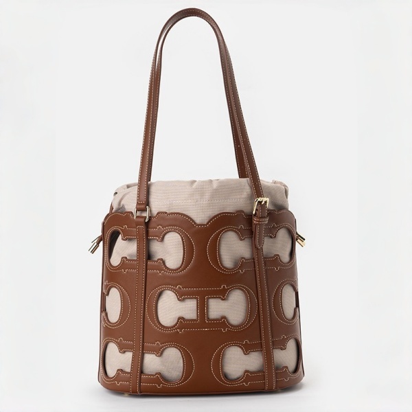 Luxury Bags Without Logo - Tote Bag Cutout Logo Large Capacity
