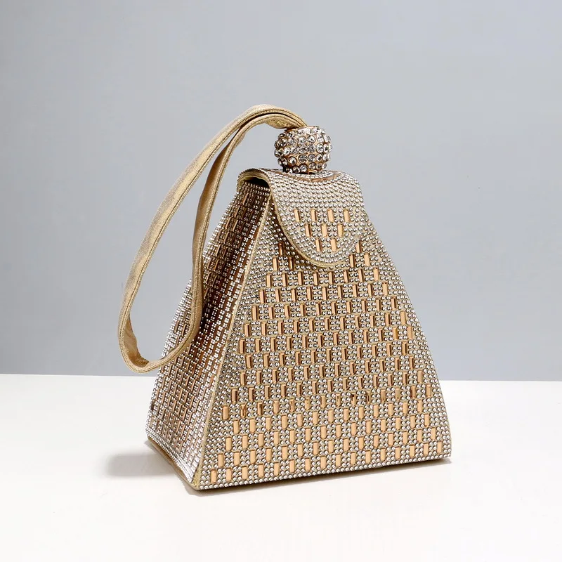 Rhinestones Luxury Evening Bag - Luxury Bags Brand Pyramid 评论和价格