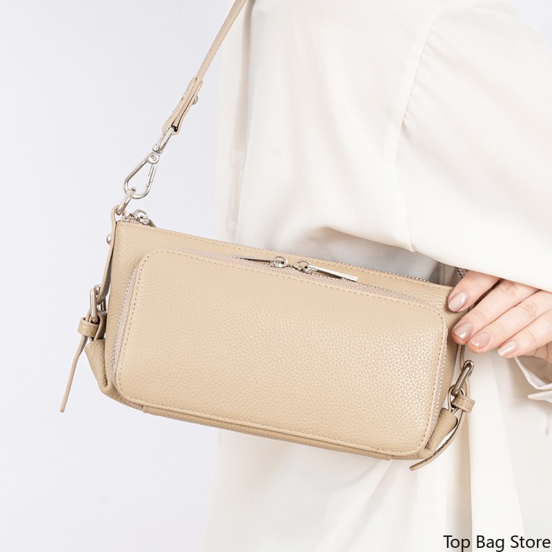 Genuine Leather Hobo Bag for W - Quiet Luxury Bags Crossbody 评论和价格