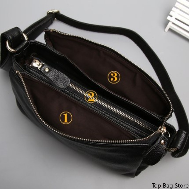 Genuine Leather Crossbody Bag  - Quiet Luxury Bags Crossbody 评论和价格