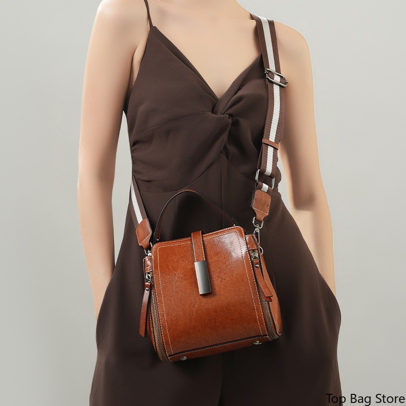 Genuine Leather Crossbody Bag  - Quiet Luxury Bags Crossbody 评论和价格
