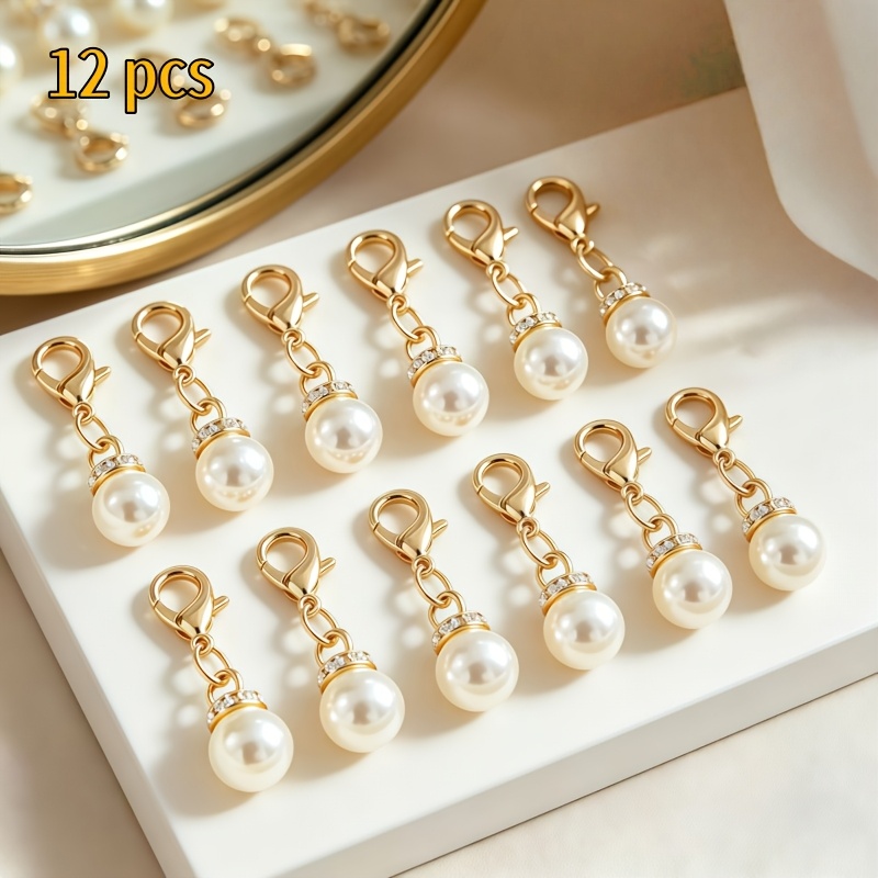12Pcs Luxury Rhinestone Lobste - Luxury Bags And Shoes 评论和价格