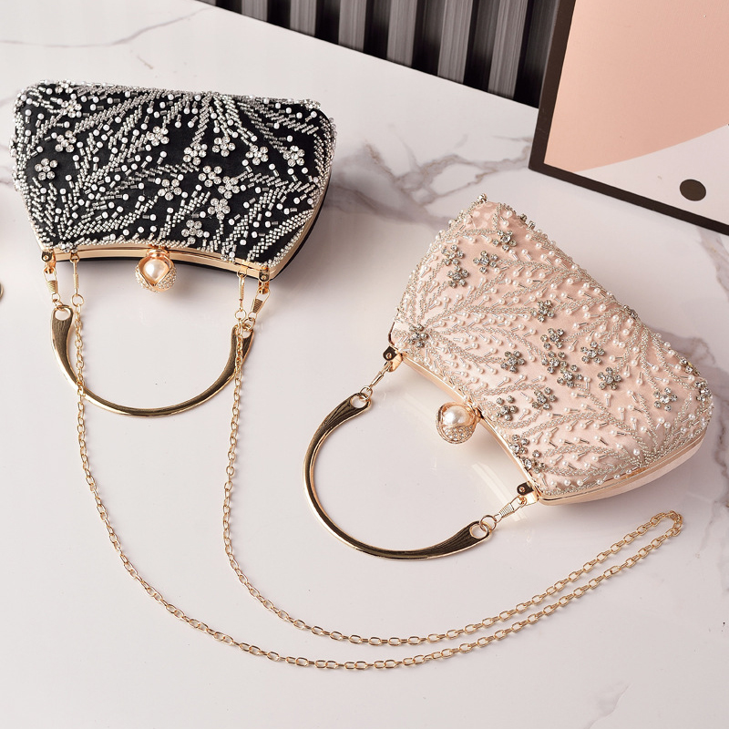 Black Handbag Beading Vintage  - Luxury Bags In China Wholesale 评论和价格