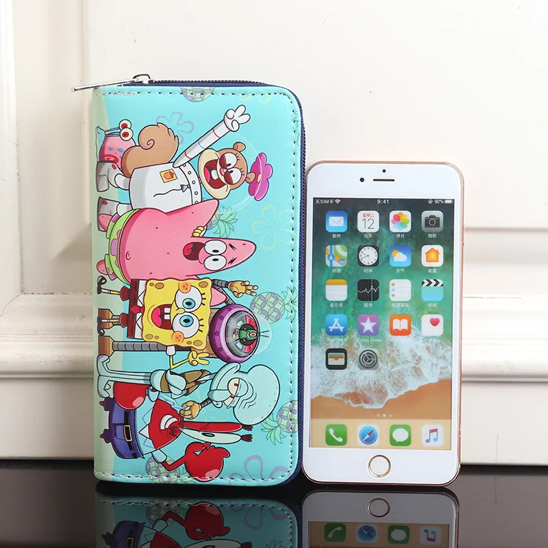 New SpongeBob SquarePants Long - Accordion Wallet Zip 评论和价格