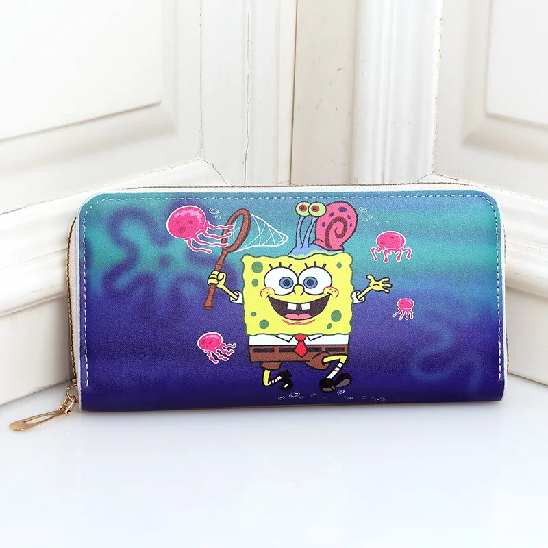 New SpongeBob SquarePants Long - Accordion Wallet Zip 评论和价格