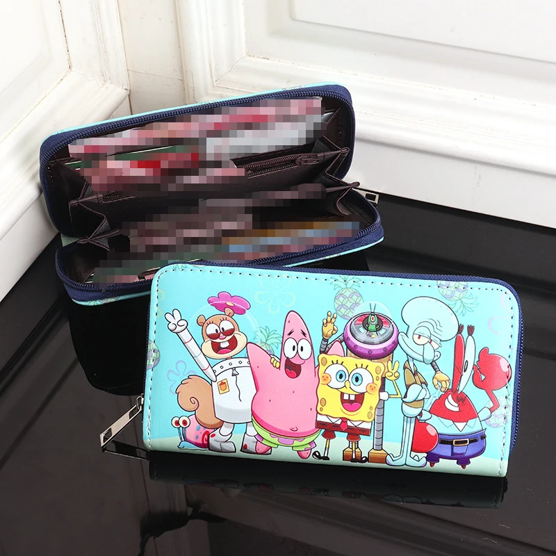 New SpongeBob SquarePants Long - Accordion Wallet Zip 评论和价格