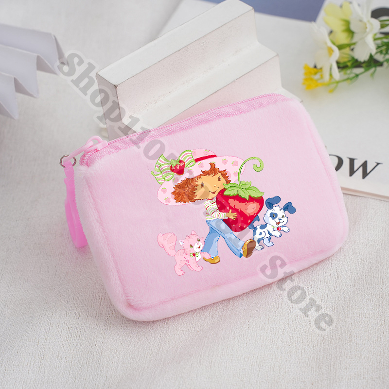 Children Anime Plush Coin Purs - Accordion Wallet Zip 评论和价格