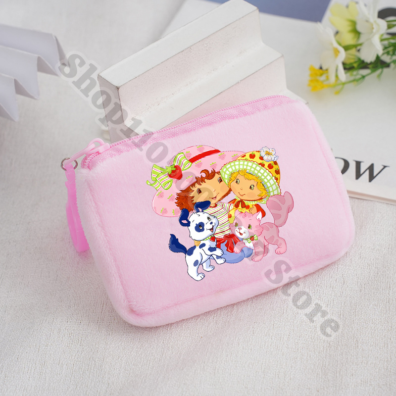 Children Anime Plush Coin Purs - Accordion Wallet Zip 评论和价格