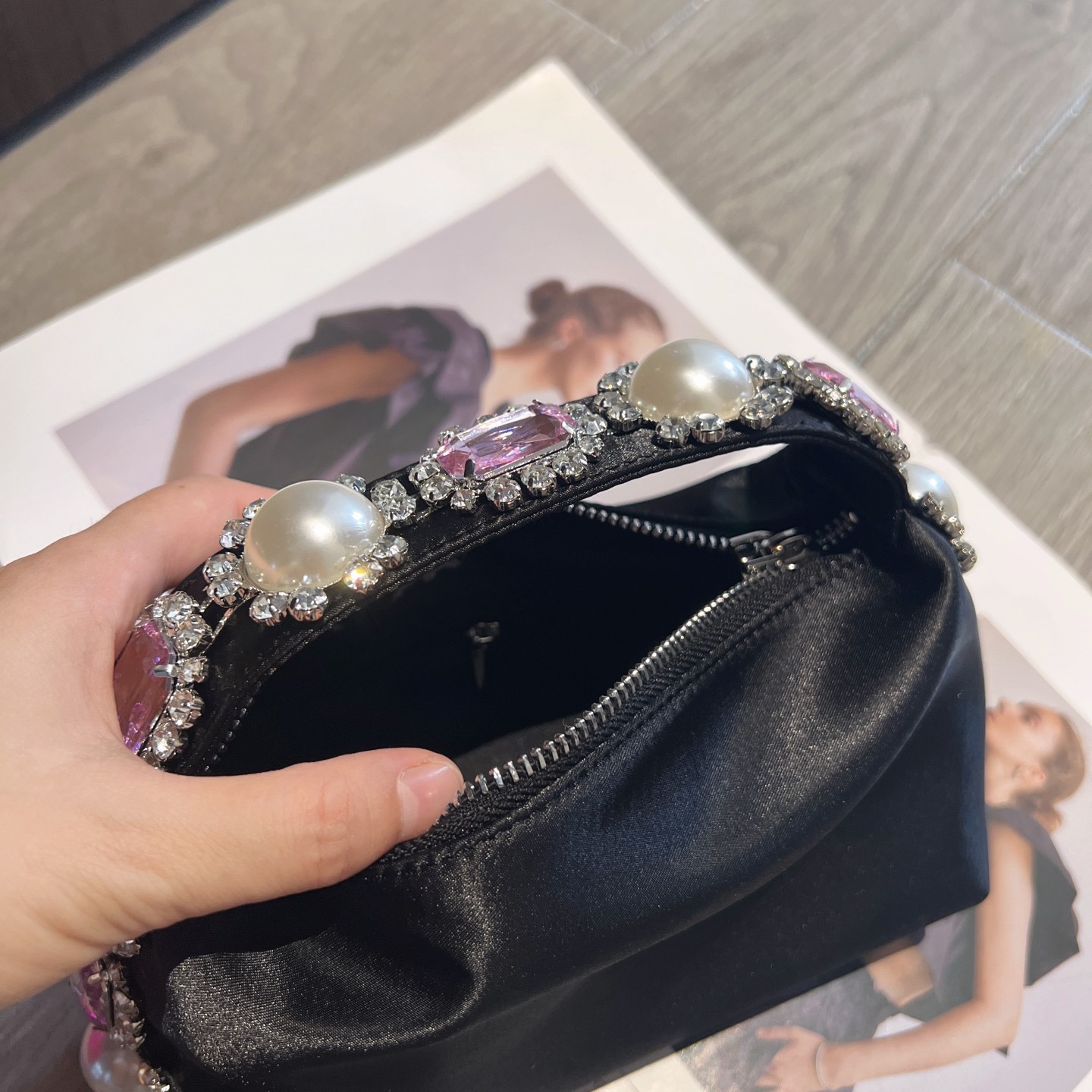 Fashion Pearl Beaded Women Han - Luxury Bags For Women 评论和价格