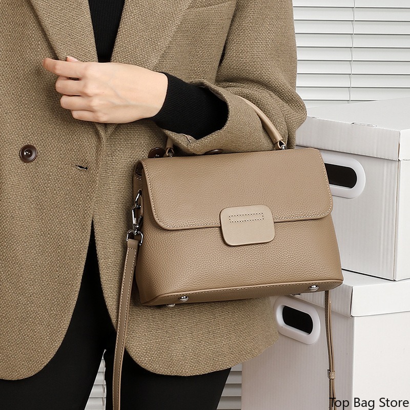 Genuine Leather Shoulder Bag f - Quiet Luxury Bags Crossbody 评论和价格