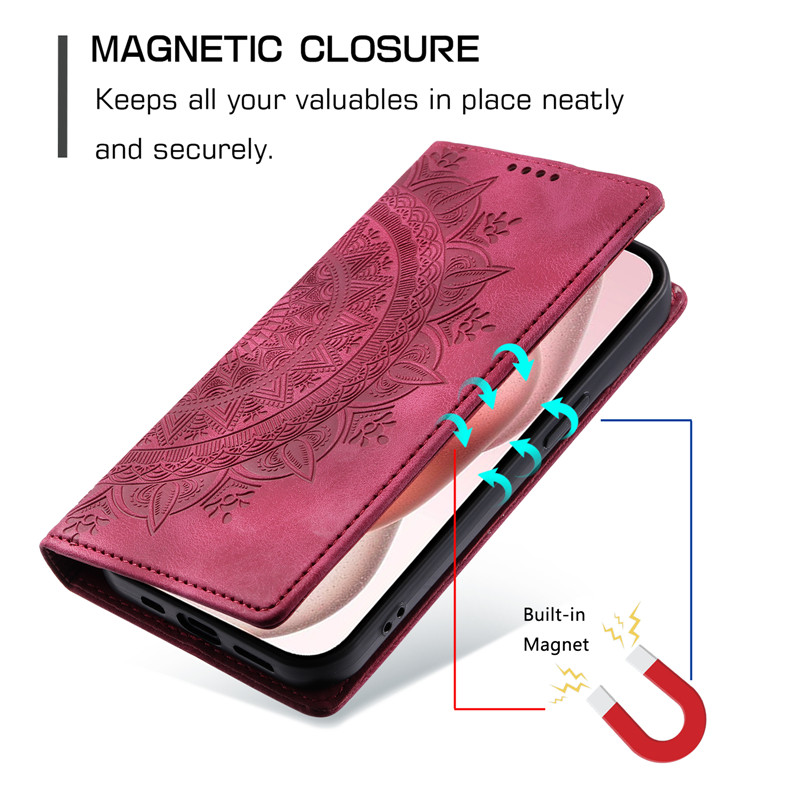 Leather Flip Cover Totems Case - Luxury Bags Kl 评论和价格