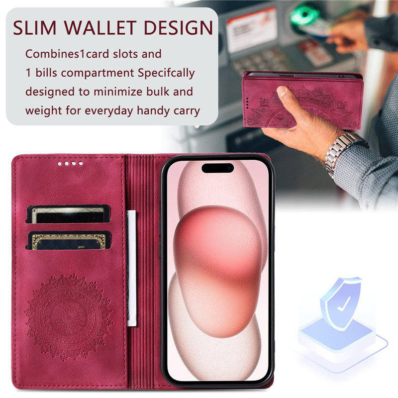 Leather Flip Cover Totems Case - Luxury Bags Kl 评论和价格