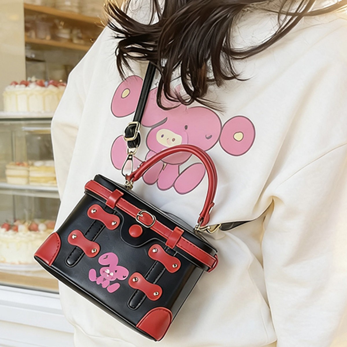 New Luxury Designer Rivet PU L - Luxury Bags In China Wholesale 评论和价格