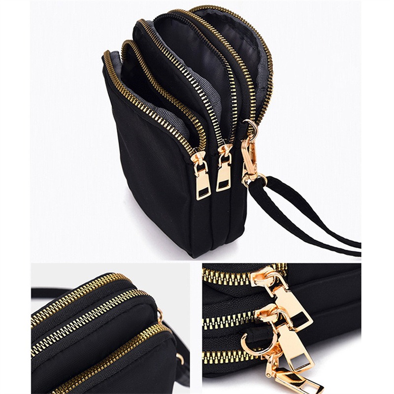 Minimalist Vertical Crossbody  - Accordion Wallet Zip 评论和价格